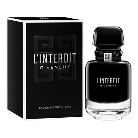 givenchy l'interdit intense|Givenchy interdit black.